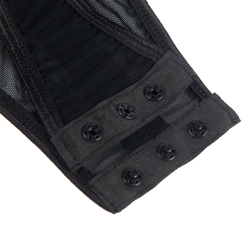SUBBLIME - TEDDY WITH GARTER STRAP DETAIL CHEST