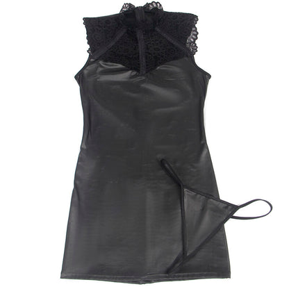 SUBBLIME - SEXY LEATHER DRESS