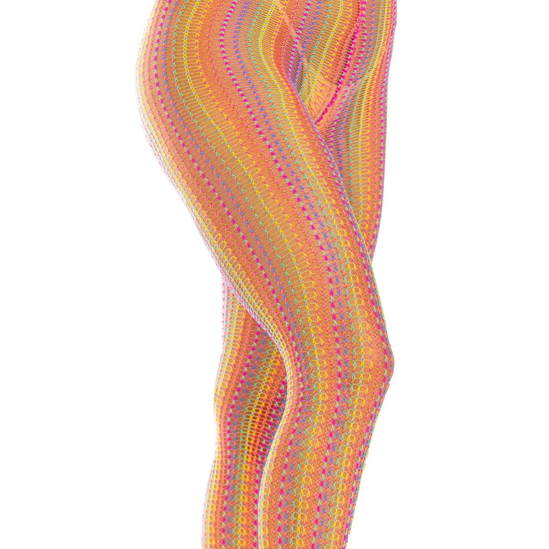 LEG AVENUE - MEDIAS DE GANCHILLO MULTICOLOR
