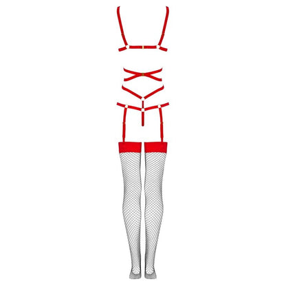 LIVCO CORSETTI FASHION - THIARA LC 20213 SET BODY + STOCKINGS