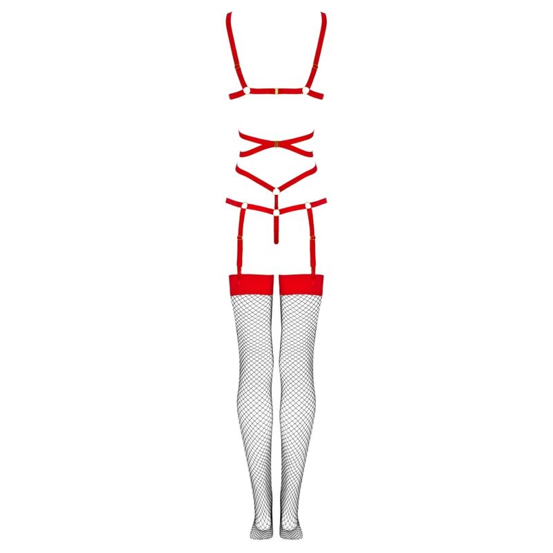 LIVCO CORSETTI FASHION - THIARA LC 20213 SET BODY + STOCKINGS