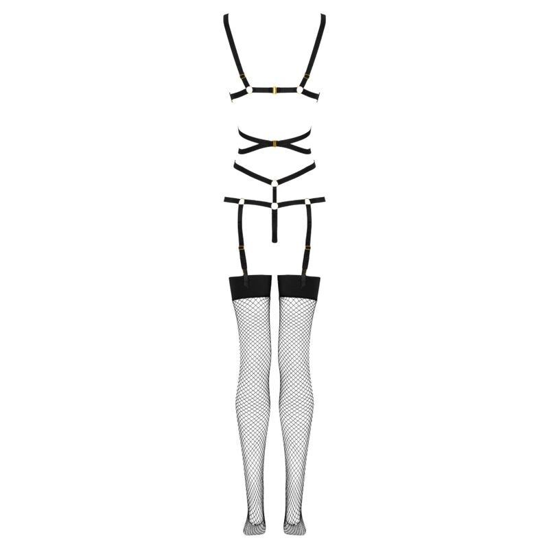 LIVCO CORSETTI FASHION - THIARA LC 20213 SET BODY + STOCKINGS