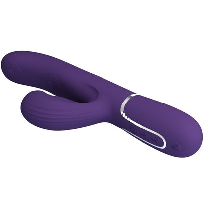 PRETTY LOVE - PERLITA G-SPOT VIBRATOR 3 IN 1 MULTIFUNCTION PURPLE