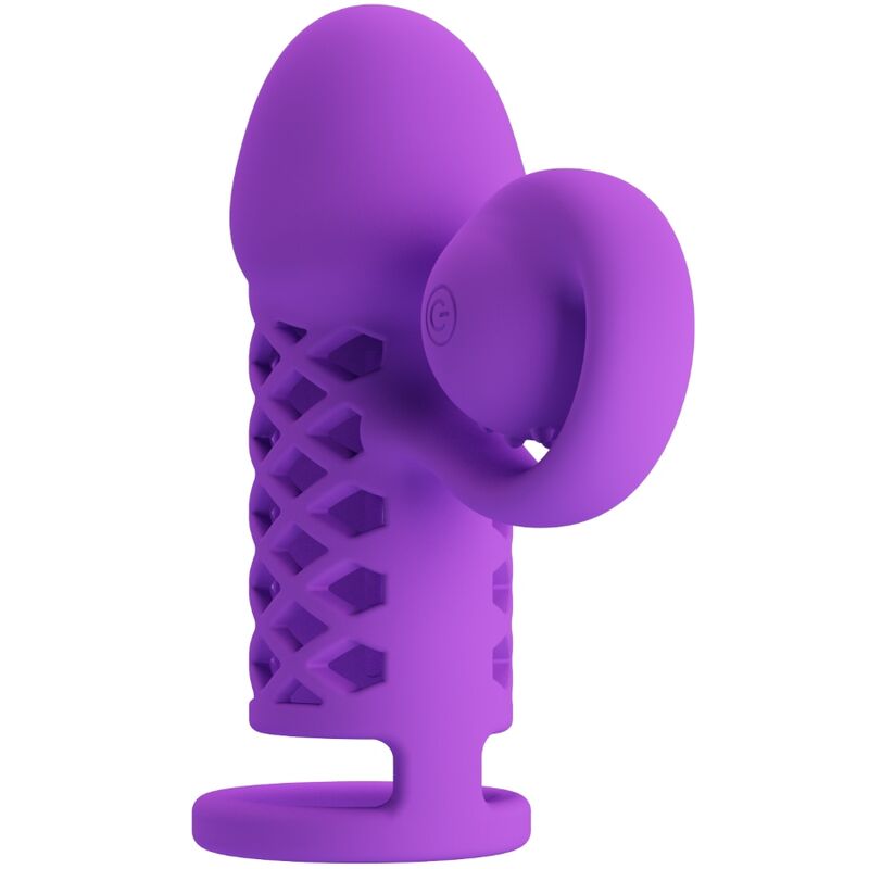 ROMANCE - MANGA LARGA EXTENDIDA MORADO ENDURECIDO