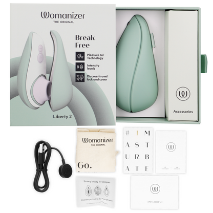 WOMANIZER - LIBERTY 2 CLITORIS STIMULATOR & SUCTION LIGHT