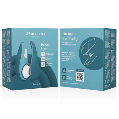 WOMANIZER - LIBERTY 2 CLITORIS STIMULATOR & SUCTION LIGHT