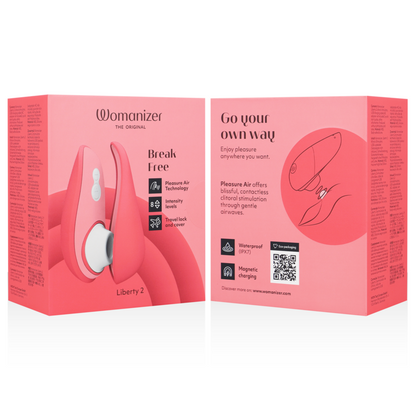 WOMANIZER - LIBERTY 2 CLITORIS STIMULATOR & SUCTION LIGHT
