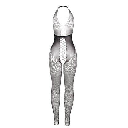 SUBBLIME - 951832 BODYSTOCKING CON ESPALDA ABIERTA Y DETALLES CRUZADOS NEGRO TALLA ÚNICA