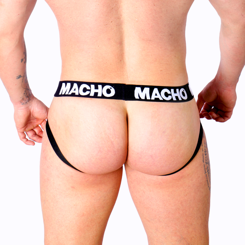 MACHO - MX27GR JOCK LEATHER BEIGE
