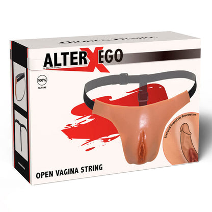 HIDDEN DESIRE - ALTER EGO OUVERTURE VAGIN RÉGLABLE EN MAILLE CHAIR