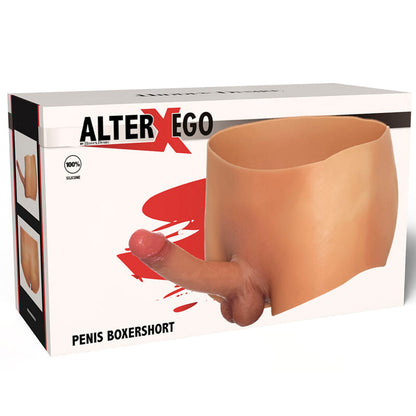 HIDDEN DESIRE - ALTER EGO BOXERSHOT WITH PENIS 18 CM SIZE L