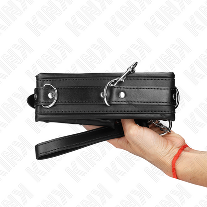 KINK - COLLAR PESADO CON CINTURÓN DE 65 CM MODELO 4 AJUSTABLE DE 36.5 A 50 CM