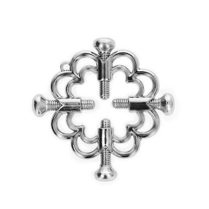 KINK - PINZAS PARA PEZONES FLOR DE METAL