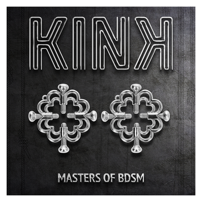 KINK - PINZAS PARA PEZONES FLOR DE METAL