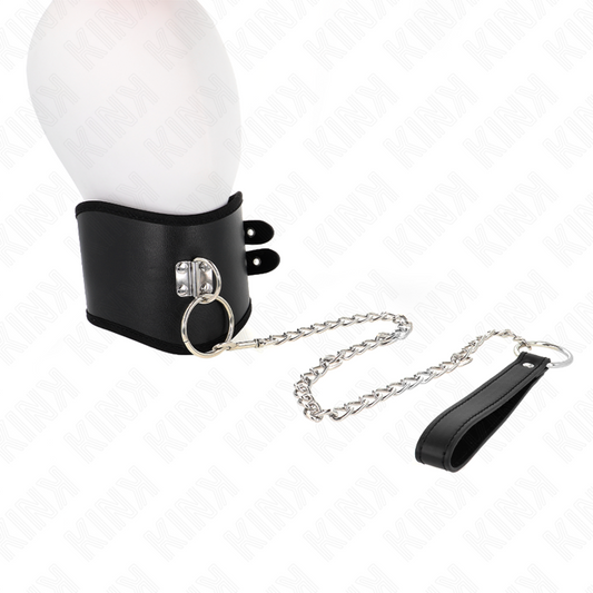 KINK - COLLIER 65 CM AVEC LARGE SANGLE RÉGLABLE 40-55 CM X 10 CM
