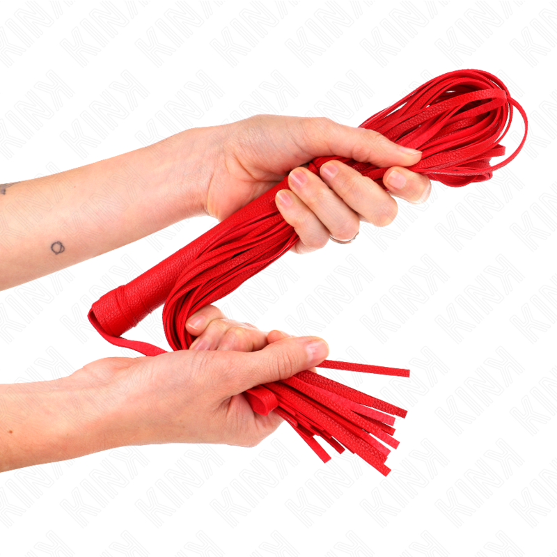 KINK - LÁTIGO DE PVC BLANDO ROJO 70 CM
