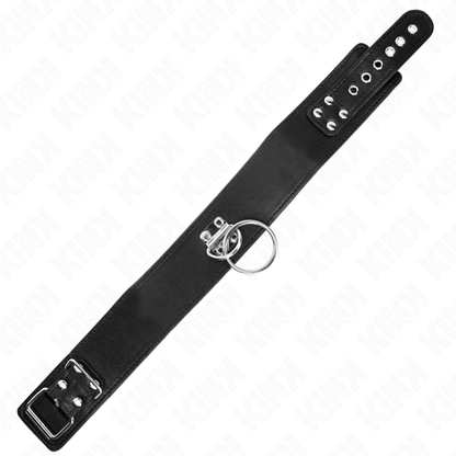 KINK - LAISSE À CLOUS 116 CM COLLIER AVEC SANGLE EN SIMILI CUIR 50 X 5 CM