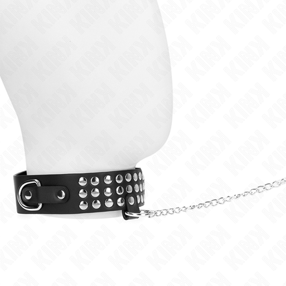 KINK - COLLAR CON CORREA DE 65 CM CON AJUSTABLE BRILLANTE DE 37-42 CM X 5.3 CM