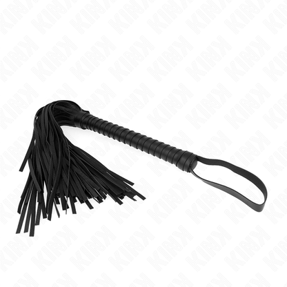 KINK - LÁTIGO CON MANGO NEGRO TEXTURIZADO DE 48,5 CM