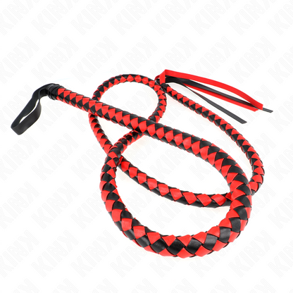KINK - FOUET SERPENT ROUGE LONG 210 CM