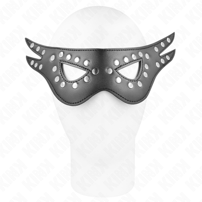 KINK - MASQUE EN SIMILI CUIR SEXY MODÈLE 1 27 x 13 CM