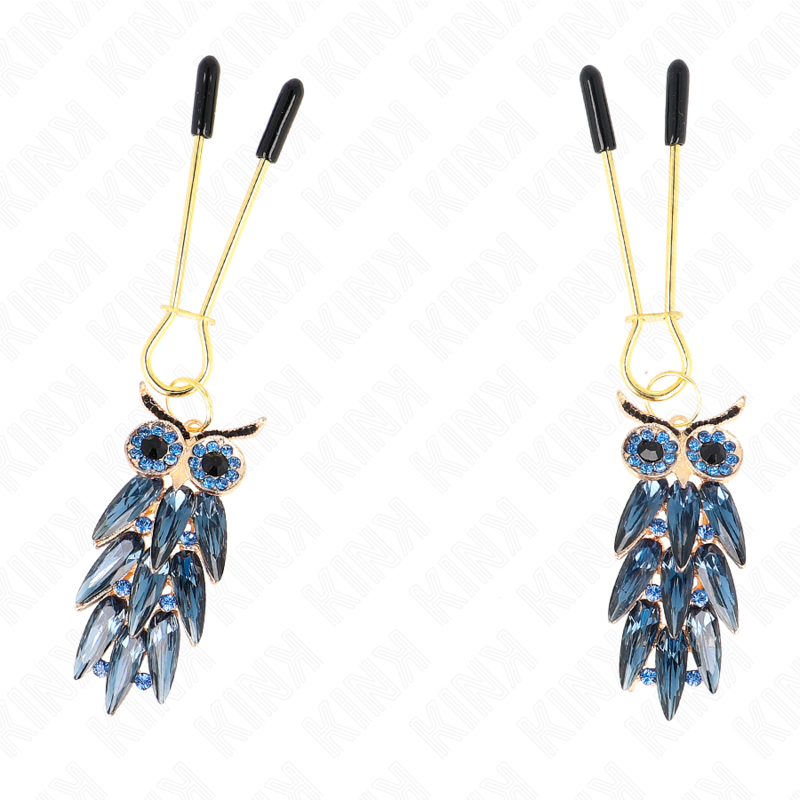 KINK - SERRE-TÉTONS PENDENTIF HIBOU 6 CM