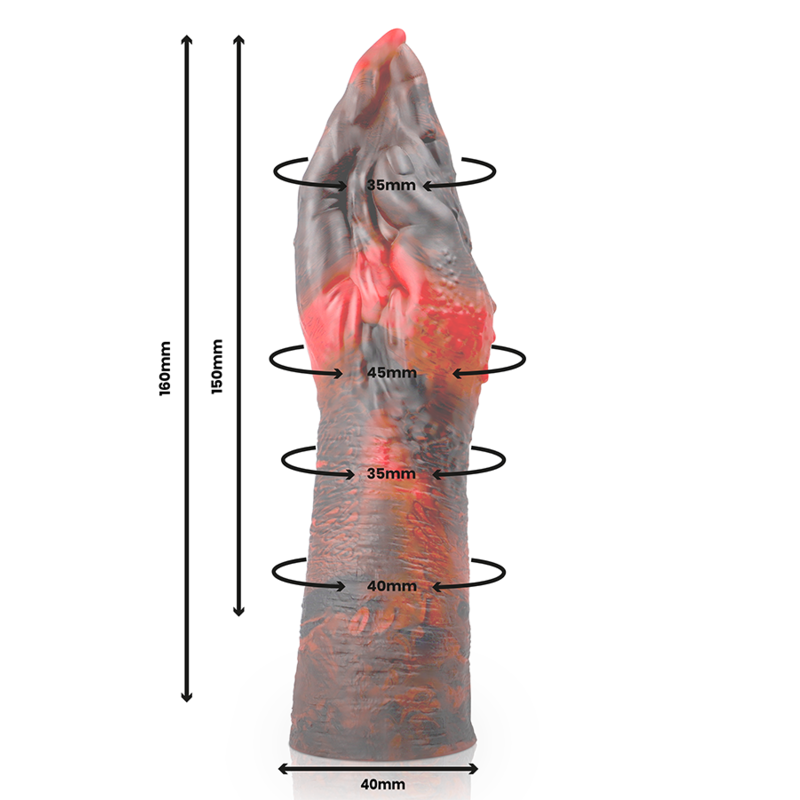 ÉPICO - DILDO DE LILITH DEMONIO MALVADO S