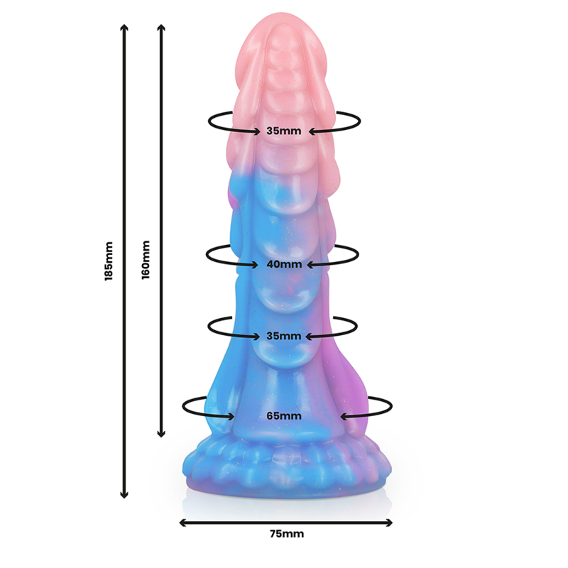 ÉPIQUE - ASHTAR DILDO FORME HUMAINE EXTRATERRESTRE