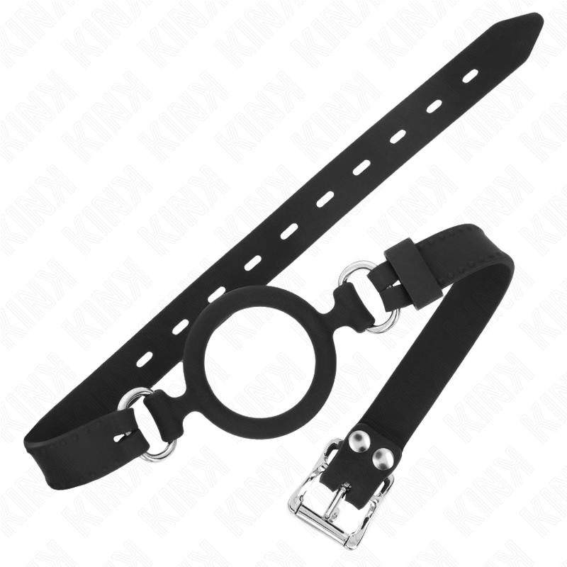 KINK - MORDAZA DE SILICONA CON JUNTA TÓRICA DE 5 CM Y 56 CM