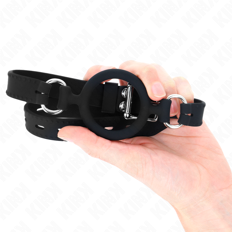 KINK - MORDAZA DE SILICONA CON JUNTA TÓRICA DE 5 CM Y 56 CM