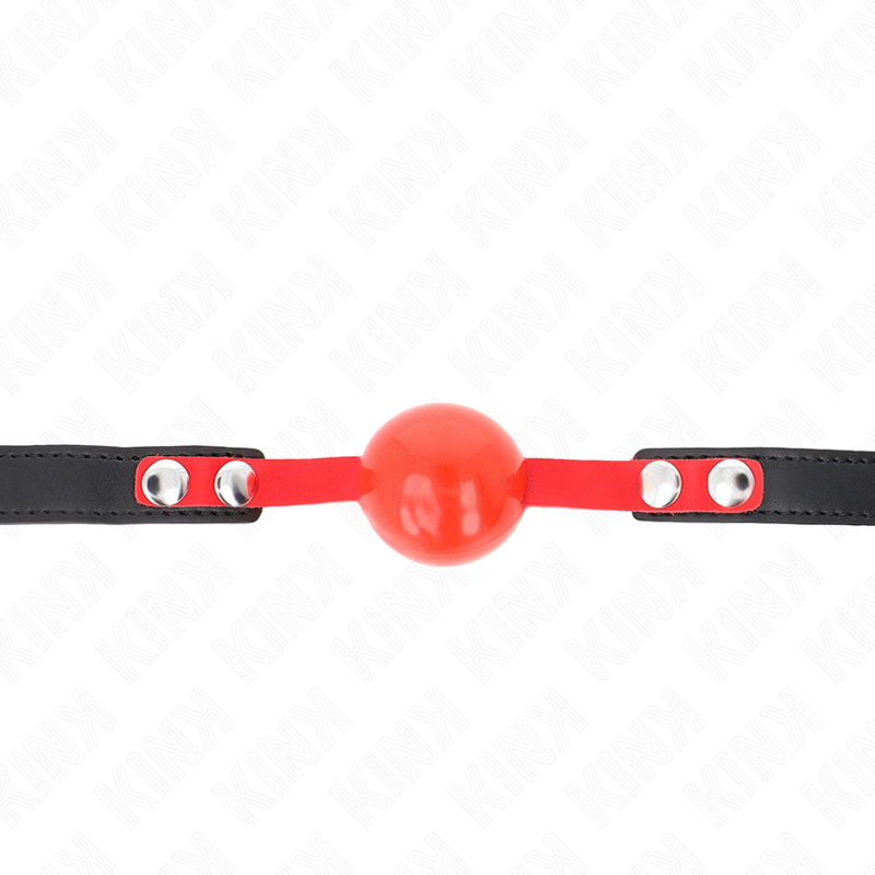KINK - BALLE SOUPLE TPE 4 CM BÂILLON MODÈLE 4 60 x 2 CM AJUSTABLE 37-52 CM