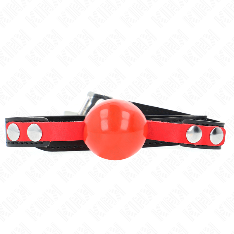 KINK - BALLE SOUPLE TPE 4 CM BÂILLON MODÈLE 4 60 x 2 CM AJUSTABLE 37-52 CM
