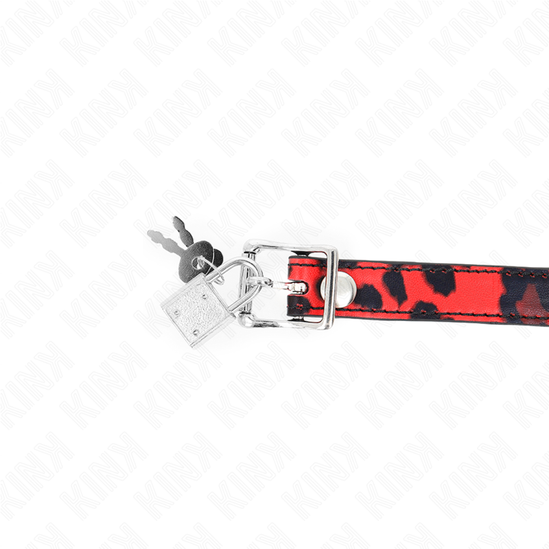 KINK - Bâillon en silicone modèle 2 de 4 cm avec sangle de 60 x 2 cm