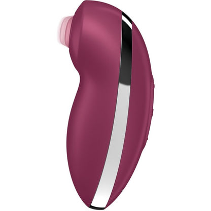 SATISFYER - TAP & CLIMAX 2 VIBRATOR & STIMULATOR RED