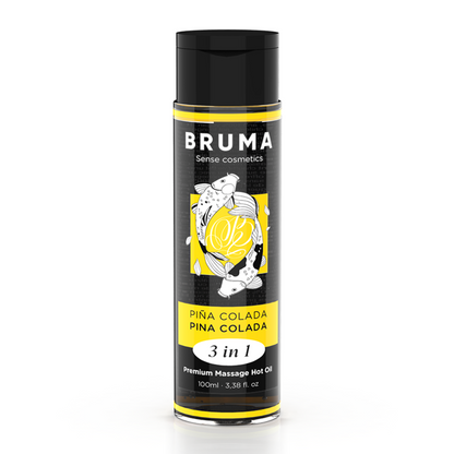 BRUMA - PREMIUM MASSAGE HOT OIL PINA COLADA 3 IN 1 - 100 ML