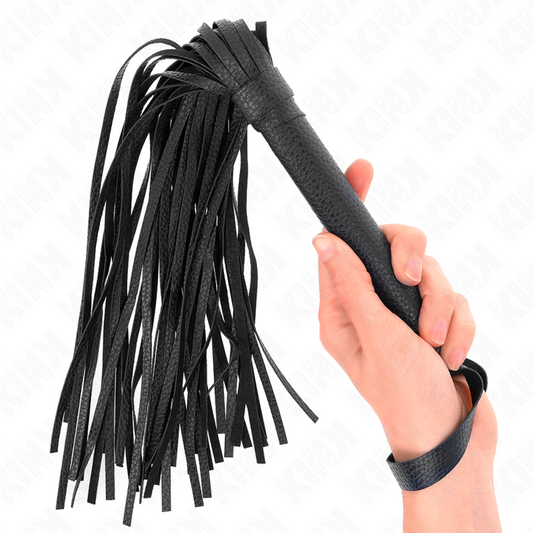 KINK - DARK BLUE BLACK WHIP 43.5 CM
