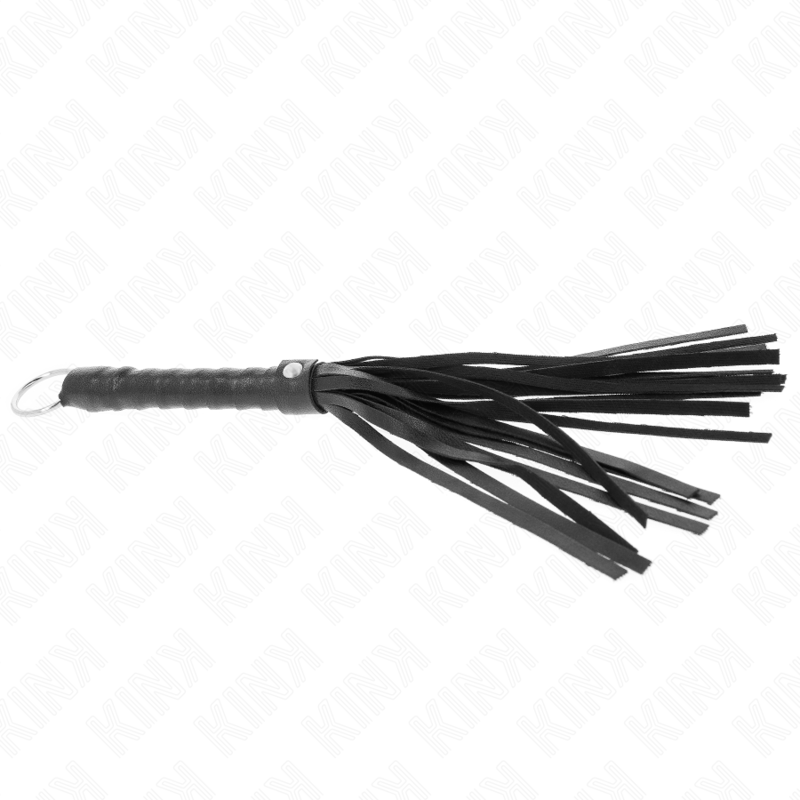 KINK - PETIT FOUET NOIR SIMPLE 28 CM