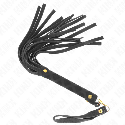 KINK - MINI FOUET SUÈDE NOIR 30 CM