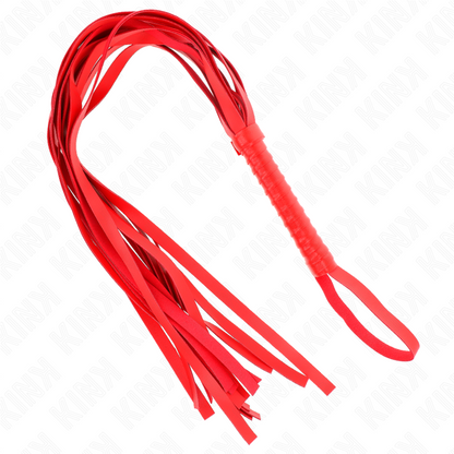 KINK - LÁTIGO DE MANGO CORTO ROJO Y COLA LARGA 70 CM