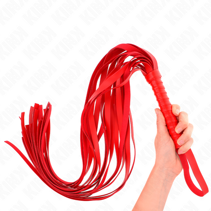 KINK - LÁTIGO DE MANGO CORTO ROJO Y COLA LARGA 70 CM