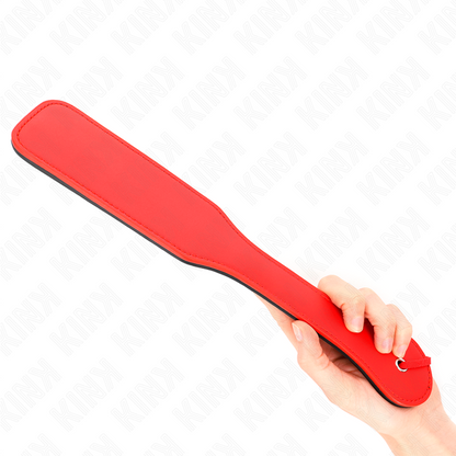 KINK - PALETA DE DOBLE CARA ROJA Y NEGRA 32 X 6 CM