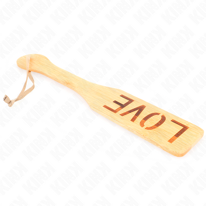 KINK - PALETTE BAMBOU MOT LOVE 32 X 5,5 CM