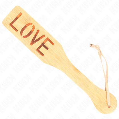 KINK - PALETTE BAMBOU MOT LOVE 32 X 5,5 CM