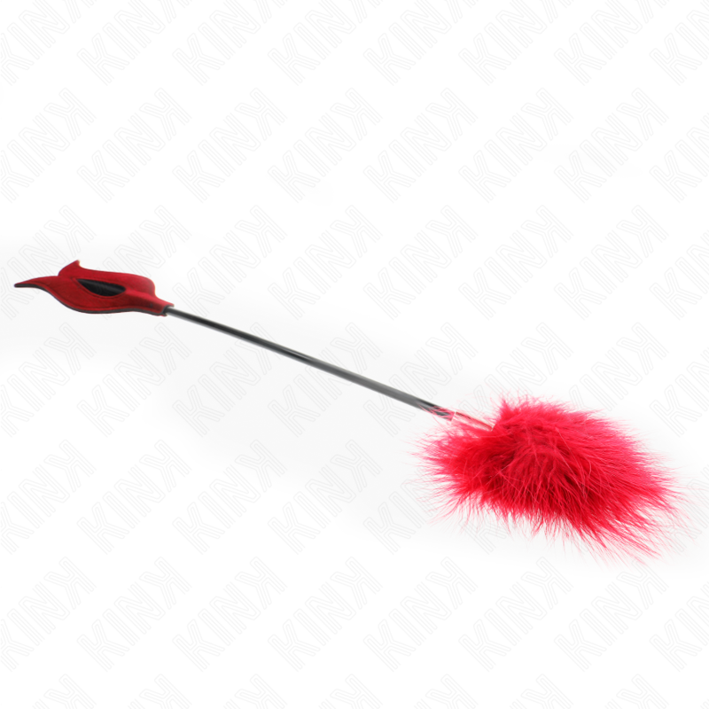 KINK - CHATOUILLEMENT AVEC UNE RAQUETTE EN FORME DE ROSE 8 CM