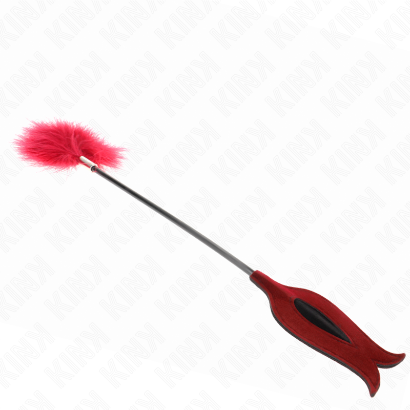 KINK - CHATOUILLEMENT AVEC UNE RAQUETTE EN FORME DE ROSE 8 CM