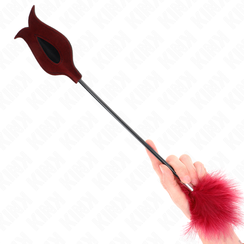 KINK - CHATOUILLEMENT AVEC UNE RAQUETTE EN FORME DE ROSE 8 CM