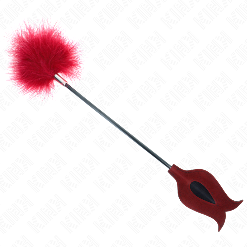 KINK - CHATOUILLEMENT AVEC UNE RAQUETTE EN FORME DE ROSE 8 CM