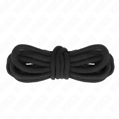 KINK - CUERDA DE ALGODÓN 10 METROS NEGRA