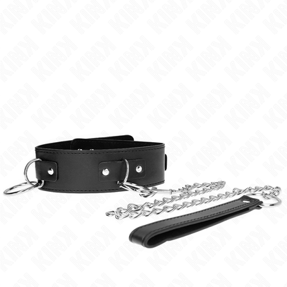 KINK - COLLAR CON CORREA 65 CM MODELO 3 ANILLAS 2 AJUSTABLE 36-43 CM X 5 CM
