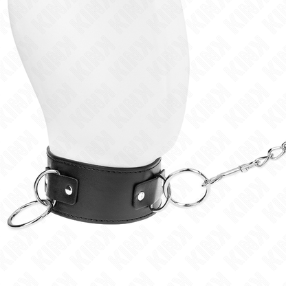 KINK - COLLAR CON CORREA 65 CM MODELO 3 ANILLAS 2 AJUSTABLE 36-43 CM X 5 CM